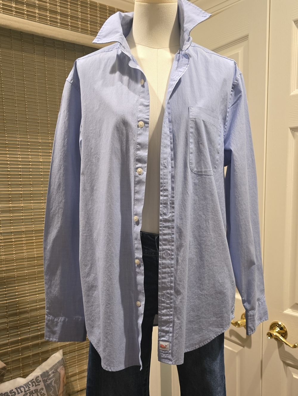 Vineyard Vines Light Blue Men's Button-Down Shirt